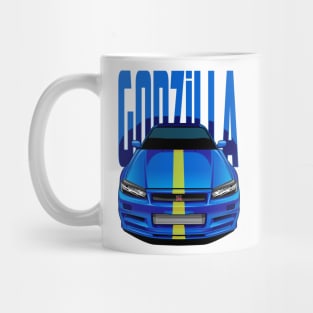 GTR Godzilla Mug